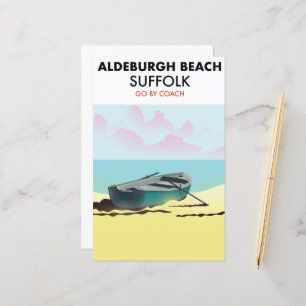 Aldeburgh Beach Suffolk Poster