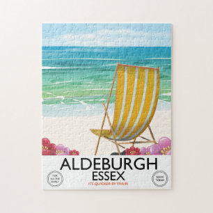 Aldeburgh Essex Strand Reiseplakat