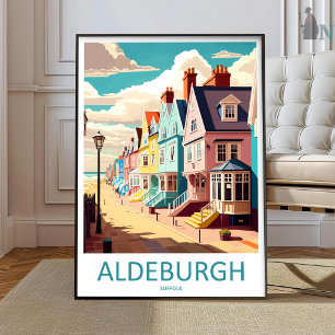 Aldeburgh-Reiseposter-Wandkunst Aldeburgh Wandhäng Poster