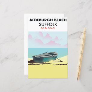 Aldeburgh Strand Suffolk Poster