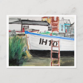 Aldeburgh, Suffolk Landscape – Coastal Art Postkarte