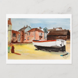 Aldeburgh, Suffolk Landschaft – Küstenkunst Postkarte