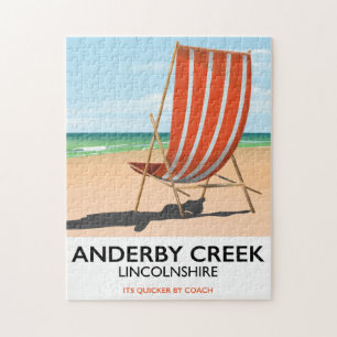 Alderby Strand Reiseplakat