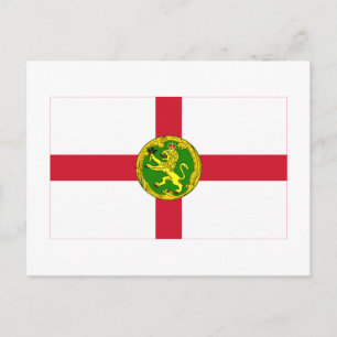 Alderney Flag Postkarte