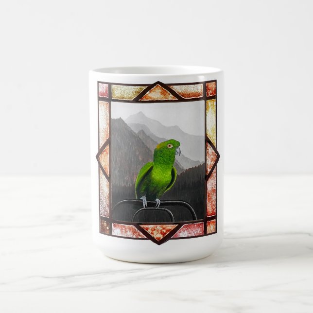 Aldo mein Amazonaspapagei Kaffeetasse (Mittel)