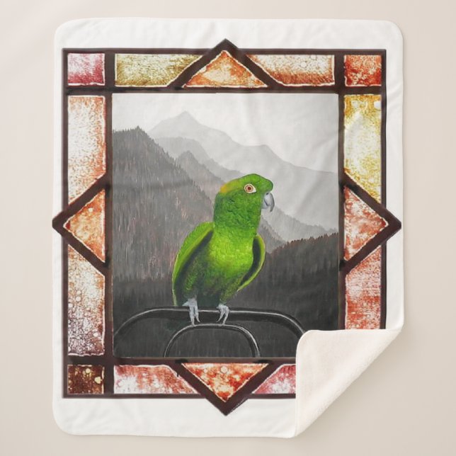 Aldo My Amazon Parrot Sherpadecke (Vorderseite)