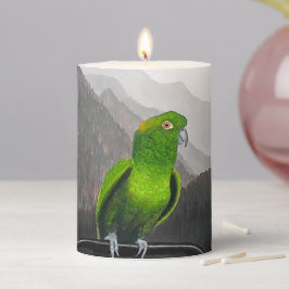 Aldo My Amazon Parrot Stumpenkerze