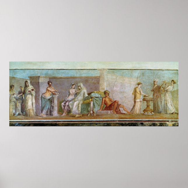 Aldobrandini Wedding, 27 v. Chr.-14 n. Chr. Poster (Vorne)