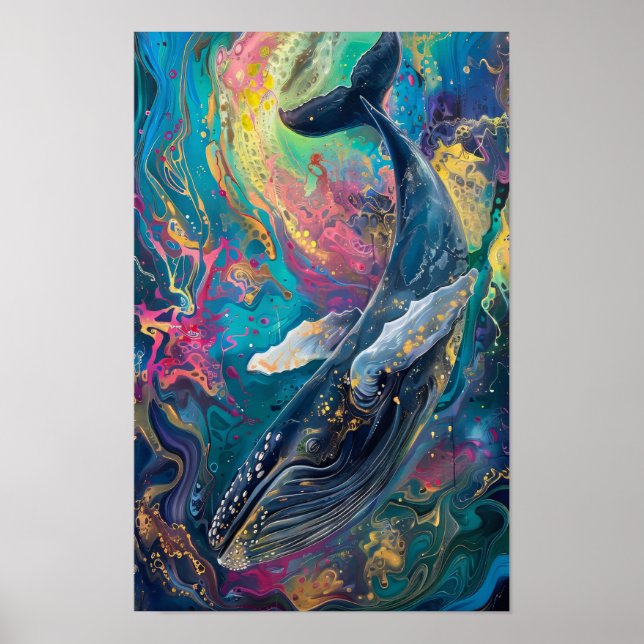 Ale Abstraite dans les fantastiques Vibes Poster d (Devant)