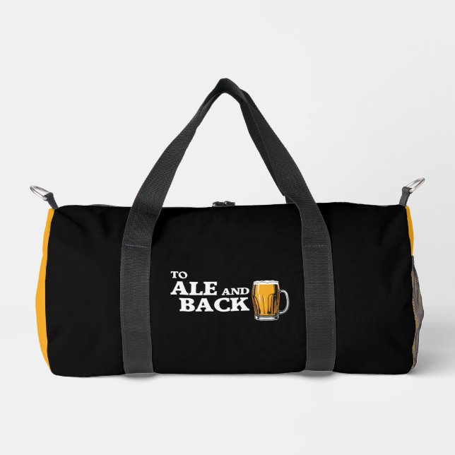 Ale and back - Bier-Preis Duffle Bag (Vorderseite)