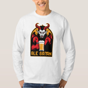 Ale Satan - Biertrinken T-Shirt