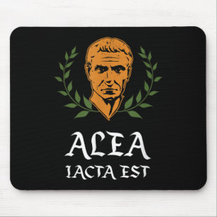 Alea Iacta Est - Der Die Latein Julius Cäses Mousepad