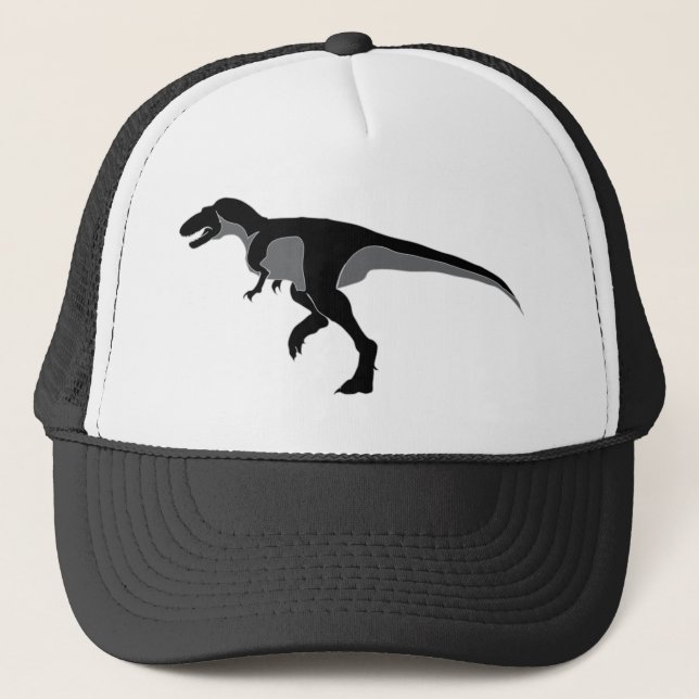 Alectrosaurus-Dinosaurier Truckerkappe (Vorderseite)