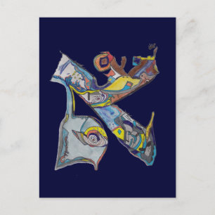 Alef Postkarte