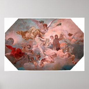 Alegoría de las Bellas Verschiedene Engel Poster