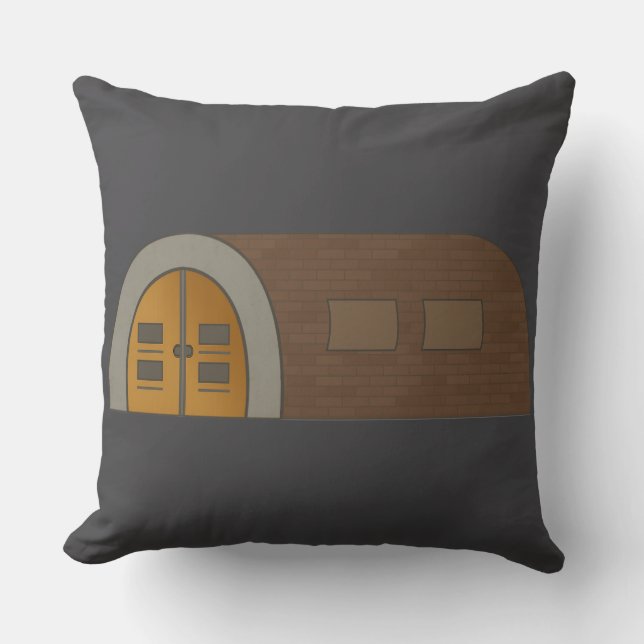 Alehouse Anglo Saxon Cushion Kissen (Vorderseite)