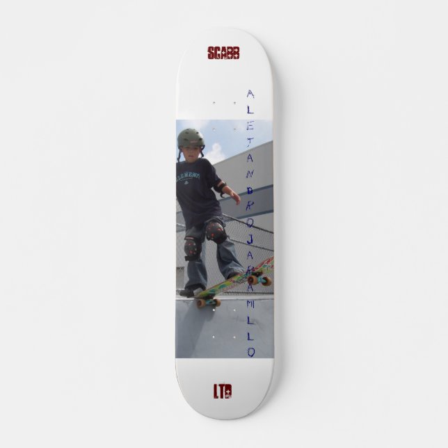 Alejandro Jaramillo, Scabbltd. Skateboard (Vorne)