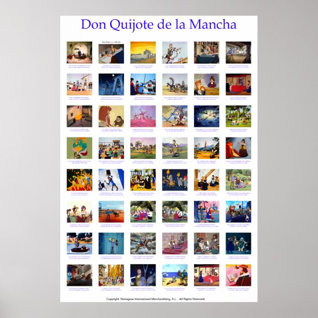 ALELUYA Don Quixote von @QUIXOTEdotTV Poster (Vorne)