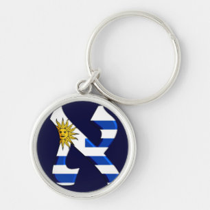 Aleph uruguay.png schlüsselanhänger