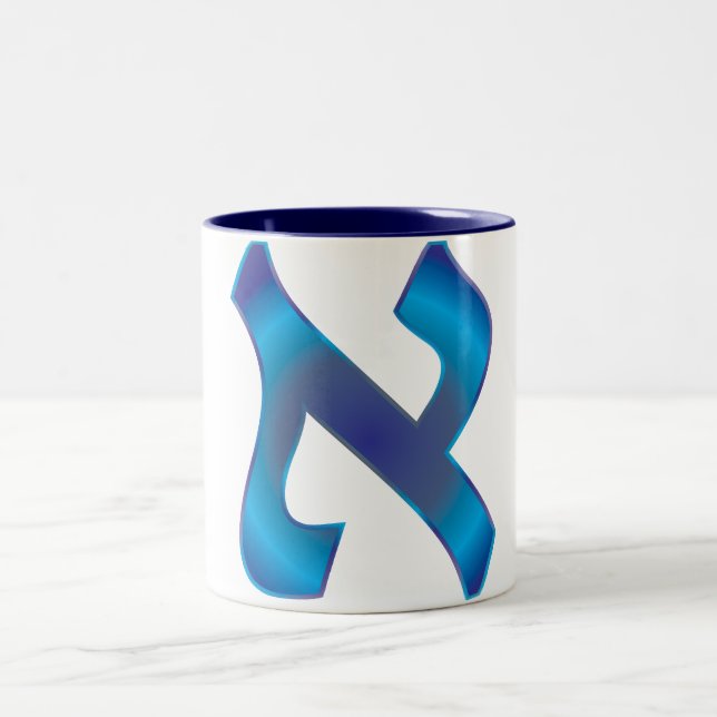 Aleph Zweifarbige Tasse (Mittel)