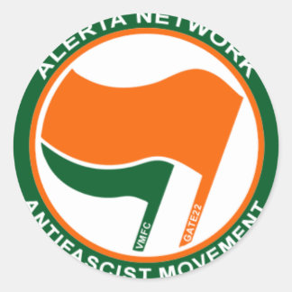 alerta-logo-keltisch runder aufkleber
