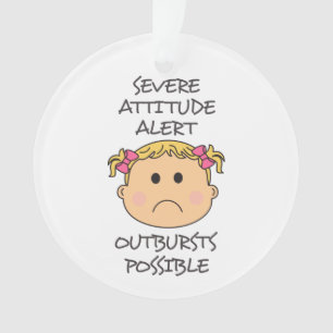 Alerte d'attitude sévère