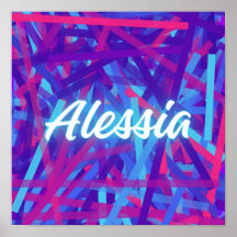 Alessia – Sanftes Elegantes Namensdesign