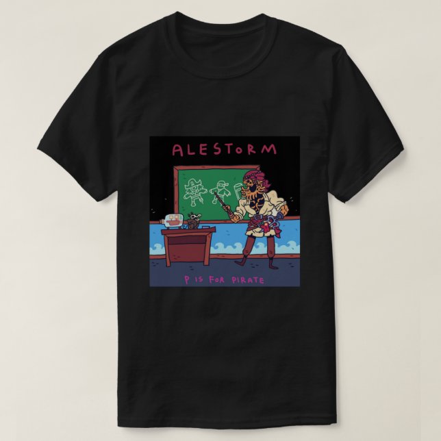 Alestorm Band - Legend T-Shirt (Design vorne)