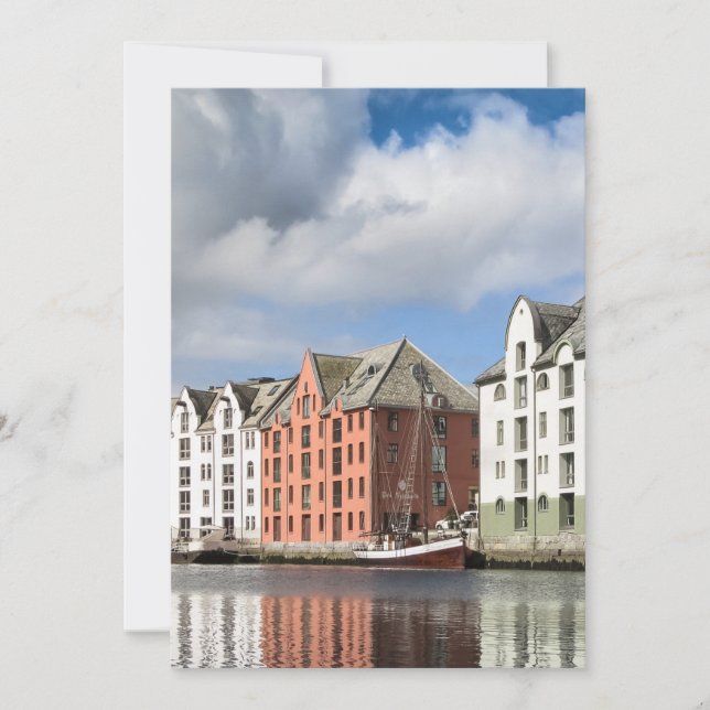 Alesund Norwegen Card (Vorderseite)