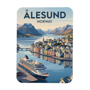 Ålesund, Norwegen Norwegen Magnet