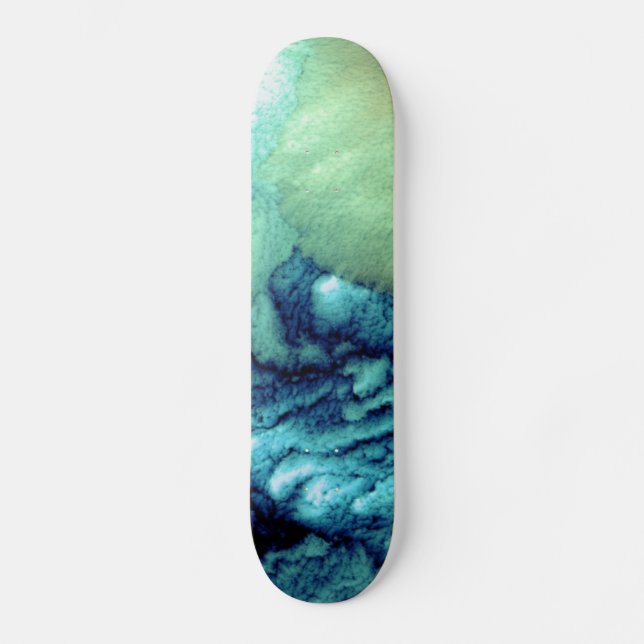 Aleutian Clouds<br>Skateboard Skateboard (Vorderseite)