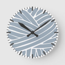 Aleutian Minimal Modern Yarn Ball Round Clock Runde Wanduhr