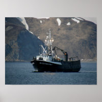 Aleutian Spray, Crab Boat im niederländischen Hafe