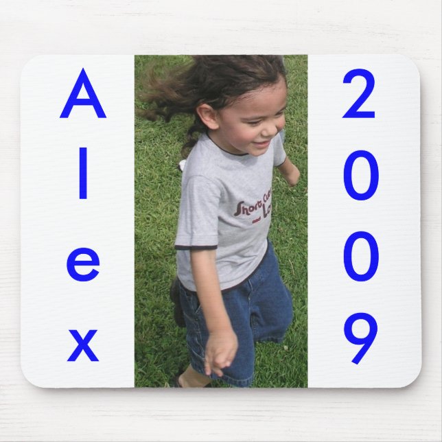 Alex, 2009, mousepad (Vorne)