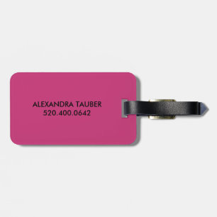Alex Luggage Tag Gepäckanhänger