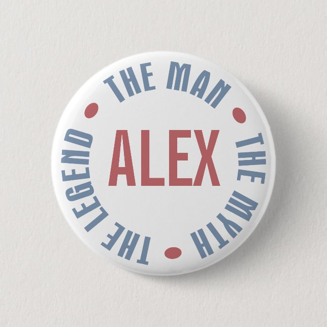 Alex-Mann-Mythos-Legende kundengerecht Button (Vorderseite)