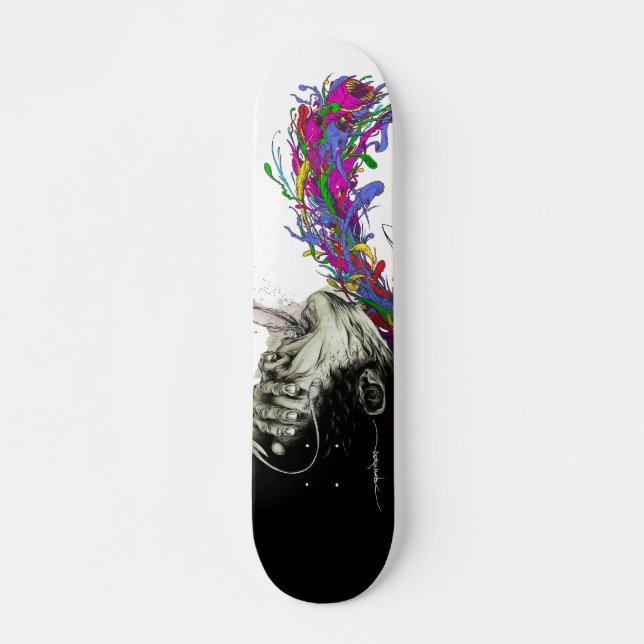 Alex Pardee "entgangener Convict (Ion) " Skateboard (Vorne)