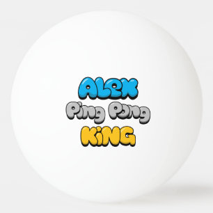 Alex Ping Pong King Tischtennisball