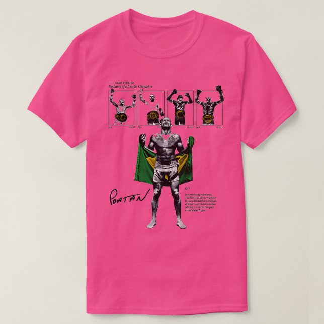 Alex Poatan Pereira TShirt (Design vorne)