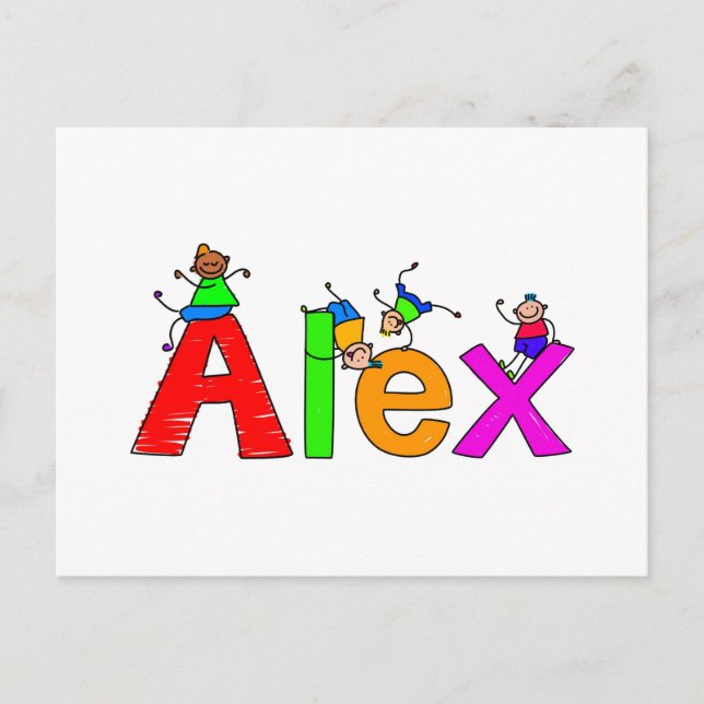 Alex Postkarte (Vorderseite)
