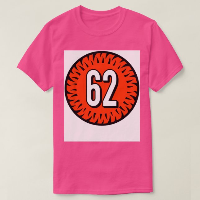 Alex Redmond Number 62 Jersey Cincinnati Bengals I T-Shirt (Design vorne)