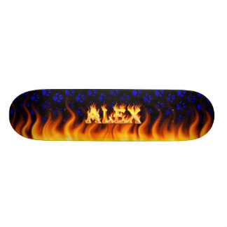Alex-Skateboardfeuer und Flammenentwurf Skateboard
