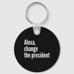Alexa, ändere den Präsidenten Anti-Trump Lustig Tr Schlüsselanhänger