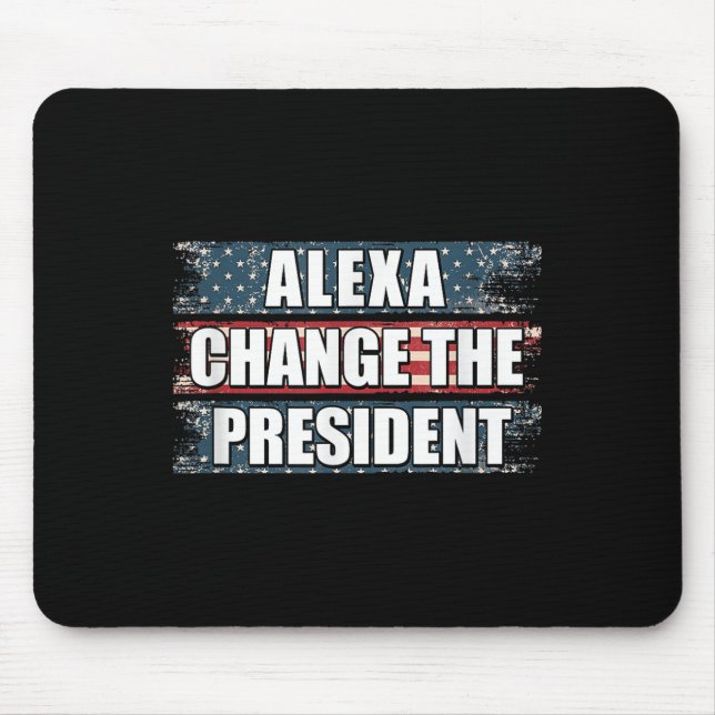 Alexa Change, Präsident Funny Trump Mousepad (Vorne)