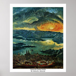 Alexander Battle Details von Altdorfer, Albrecht Poster