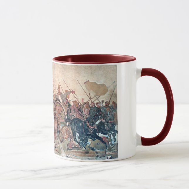 Alexander bei Issus Tasse (Rechts)