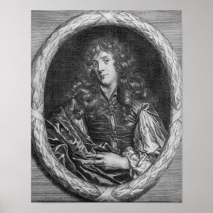 Alexander Browne, graviert von Pieter de Jode Poster