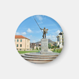 Alexander das große Denkmal in Prilep Magnet