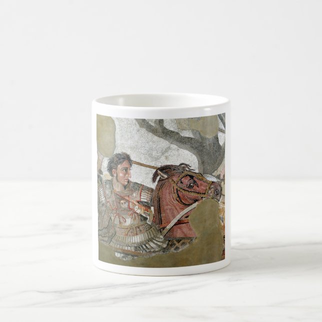 Alexander das große Portrait Kaffeetasse (Mittel)