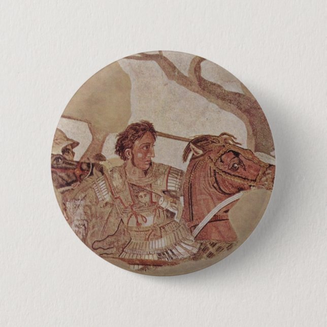 Alexander der Große am Krieg Button (Vorderseite)
